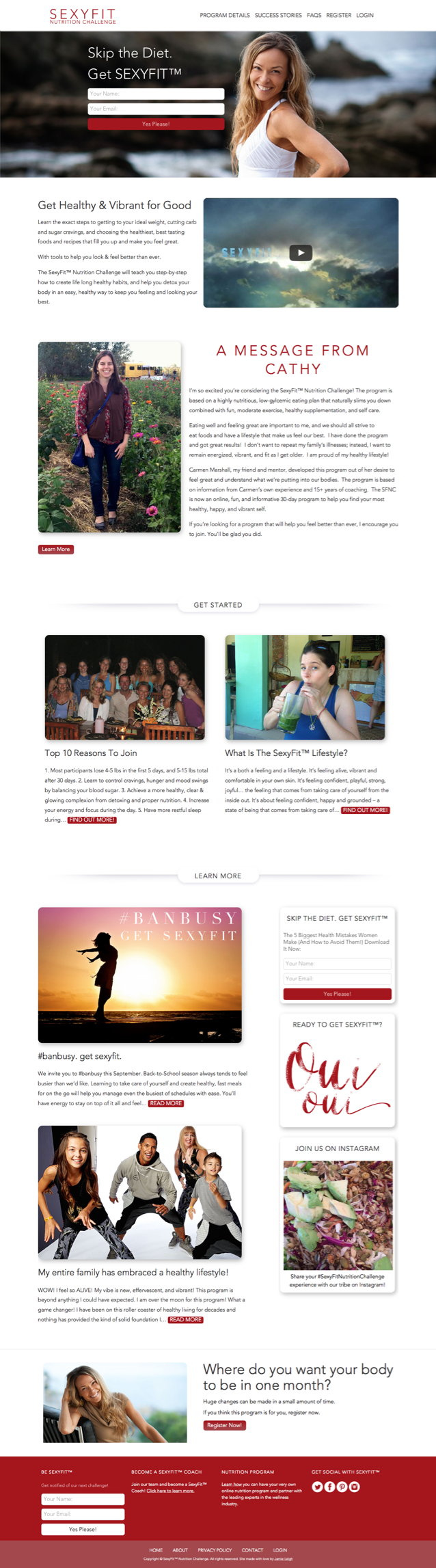 SexyFit™ License Web Site | Cathy SexyFit™ License Web Site | Cathy